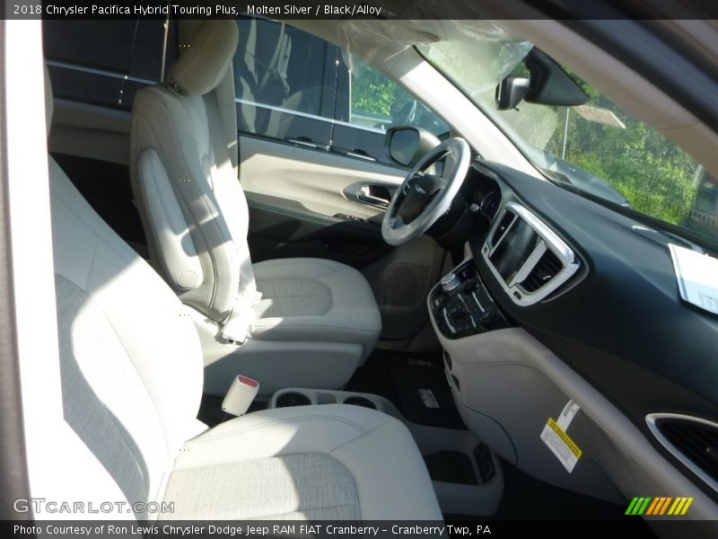 Molten Silver / Black/Alloy 2018 Chrysler Pacifica Hybrid Touring Plus