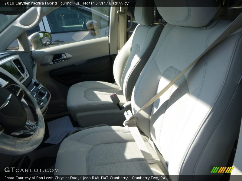 Molten Silver / Black/Alloy 2018 Chrysler Pacifica Hybrid Touring Plus