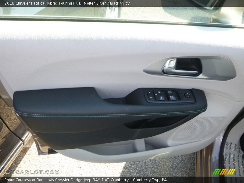 Molten Silver / Black/Alloy 2018 Chrysler Pacifica Hybrid Touring Plus