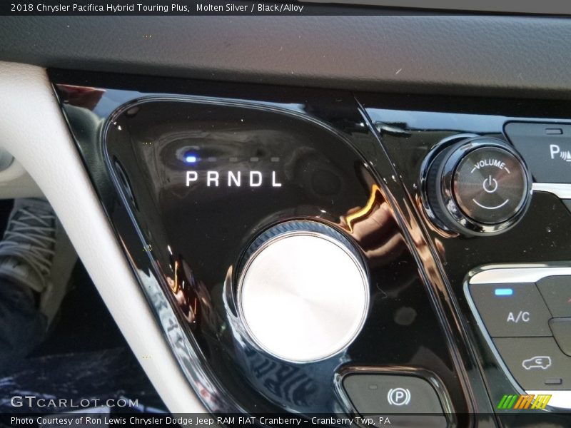 Molten Silver / Black/Alloy 2018 Chrysler Pacifica Hybrid Touring Plus