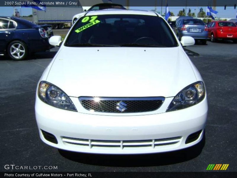 Absolute White / Grey 2007 Suzuki Reno