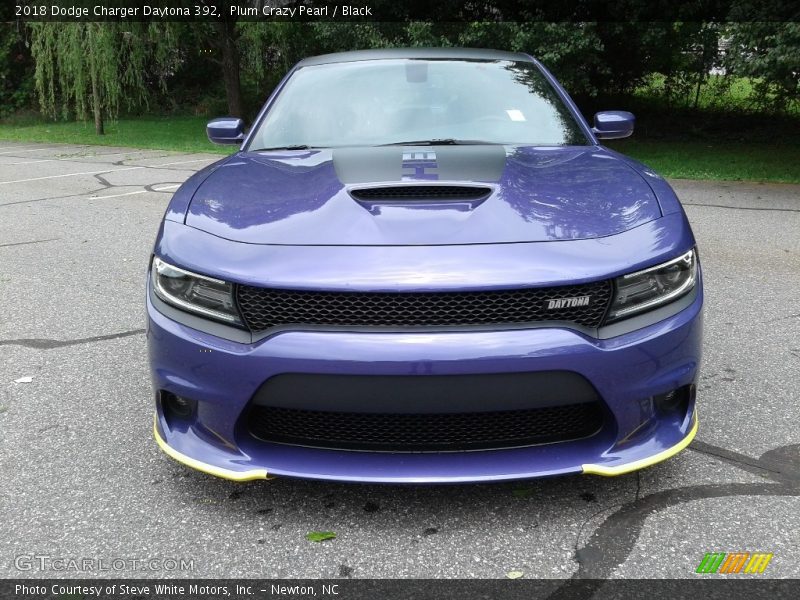 Plum Crazy Pearl / Black 2018 Dodge Charger Daytona 392
