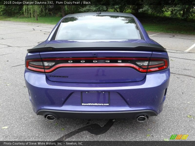 Plum Crazy Pearl / Black 2018 Dodge Charger Daytona 392