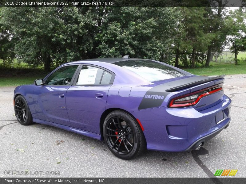 Plum Crazy Pearl / Black 2018 Dodge Charger Daytona 392