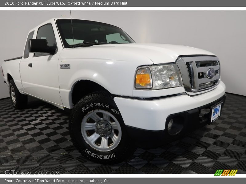 Oxford White / Medium Dark Flint 2010 Ford Ranger XLT SuperCab