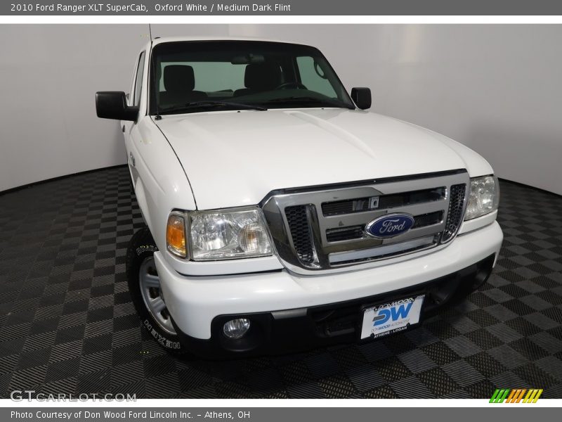 Oxford White / Medium Dark Flint 2010 Ford Ranger XLT SuperCab