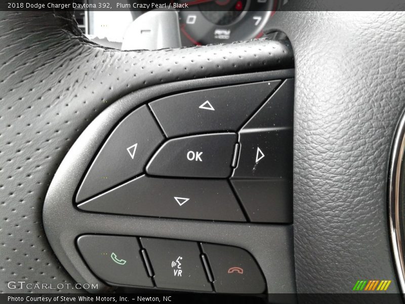 Plum Crazy Pearl / Black 2018 Dodge Charger Daytona 392