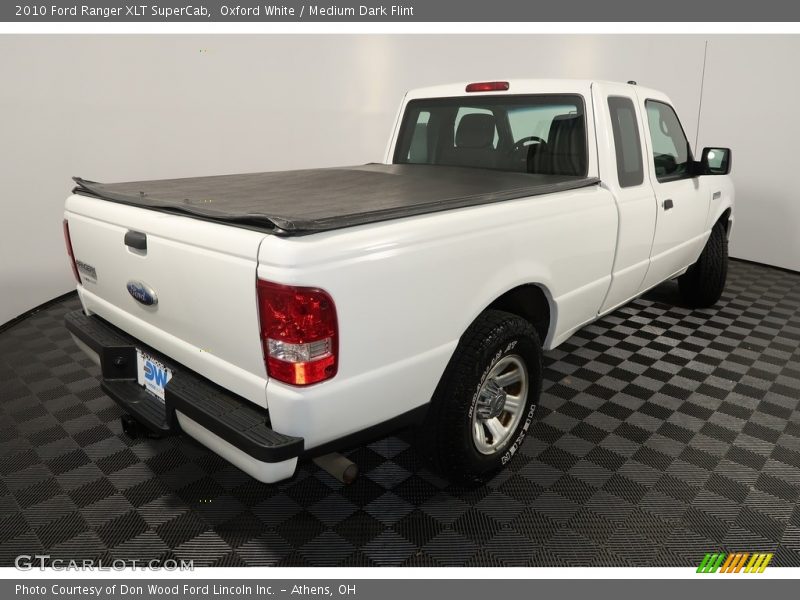 Oxford White / Medium Dark Flint 2010 Ford Ranger XLT SuperCab