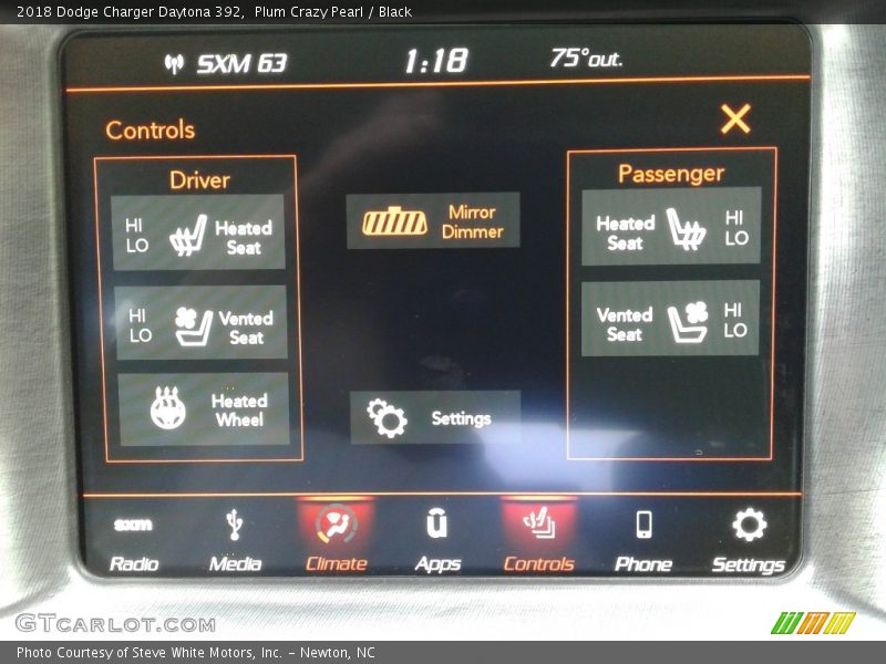 Plum Crazy Pearl / Black 2018 Dodge Charger Daytona 392