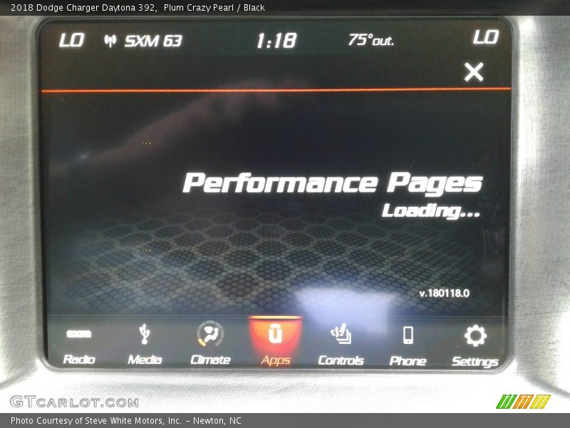 Plum Crazy Pearl / Black 2018 Dodge Charger Daytona 392