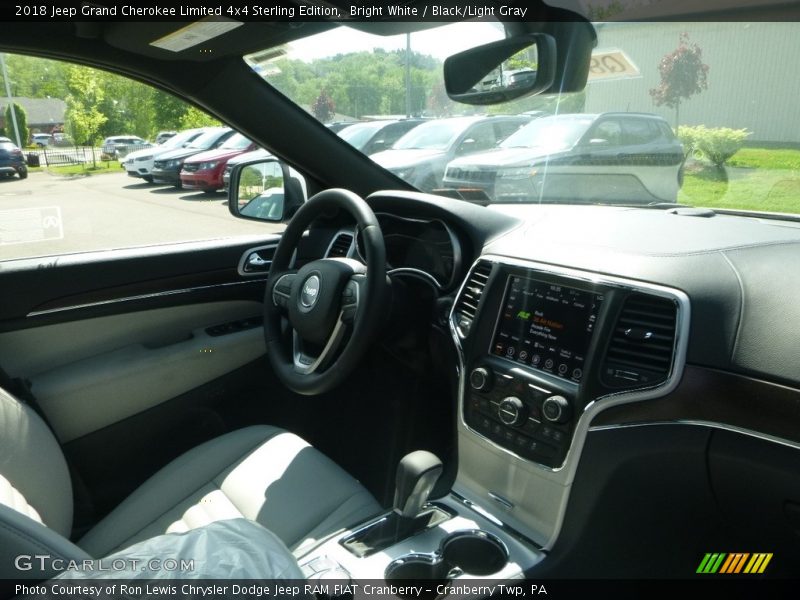 Bright White / Black/Light Gray 2018 Jeep Grand Cherokee Limited 4x4 Sterling Edition