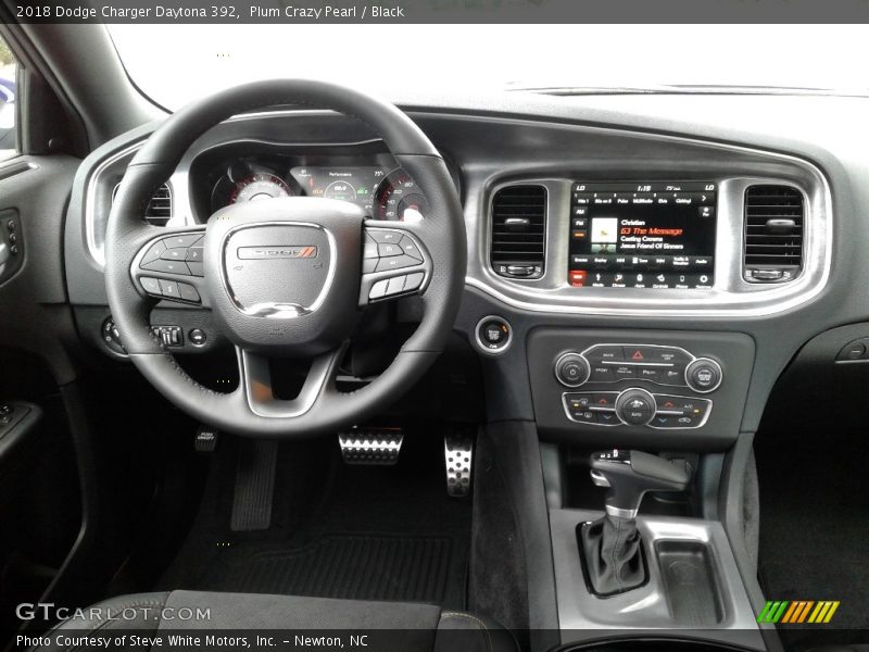 Plum Crazy Pearl / Black 2018 Dodge Charger Daytona 392