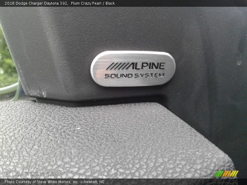 Plum Crazy Pearl / Black 2018 Dodge Charger Daytona 392