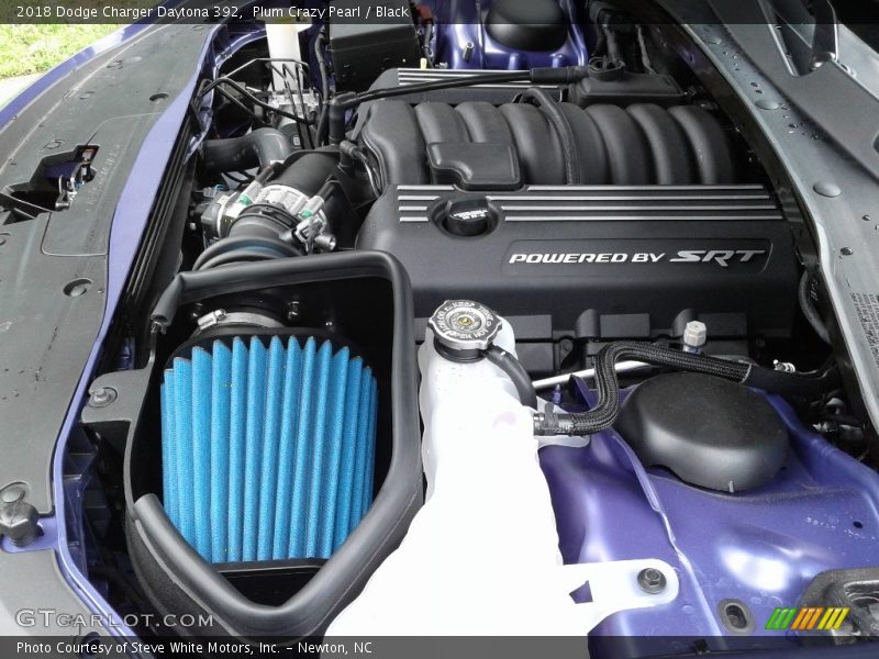 Plum Crazy Pearl / Black 2018 Dodge Charger Daytona 392