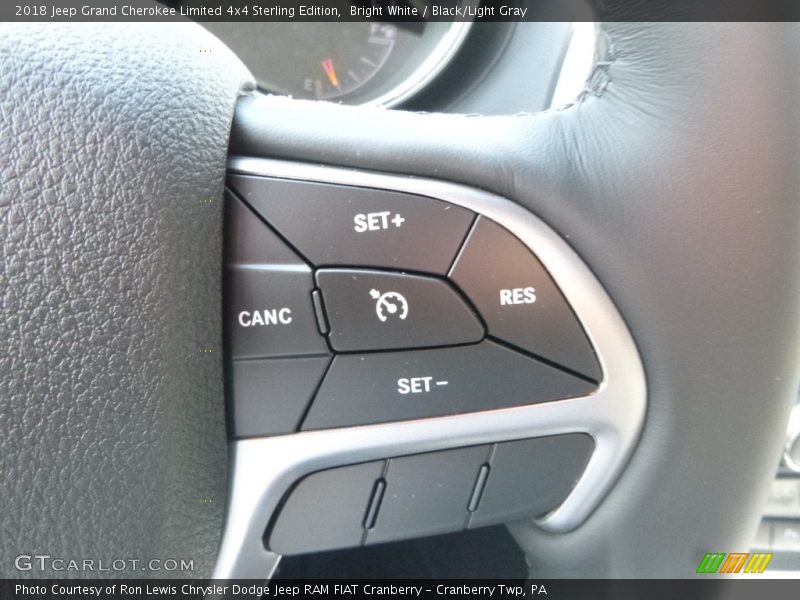 Bright White / Black/Light Gray 2018 Jeep Grand Cherokee Limited 4x4 Sterling Edition