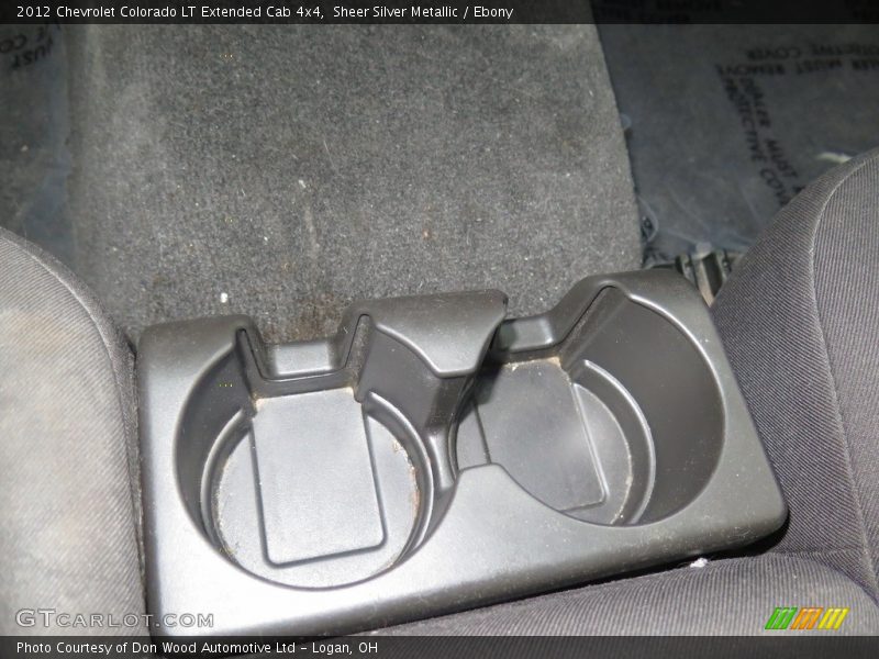 Sheer Silver Metallic / Ebony 2012 Chevrolet Colorado LT Extended Cab 4x4