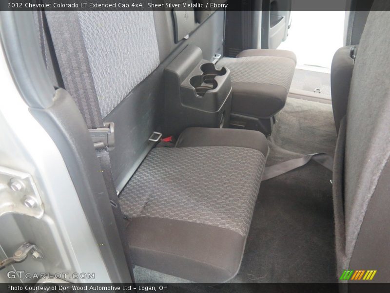 Sheer Silver Metallic / Ebony 2012 Chevrolet Colorado LT Extended Cab 4x4