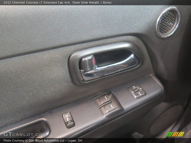 Sheer Silver Metallic / Ebony 2012 Chevrolet Colorado LT Extended Cab 4x4