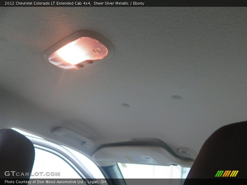 Sheer Silver Metallic / Ebony 2012 Chevrolet Colorado LT Extended Cab 4x4