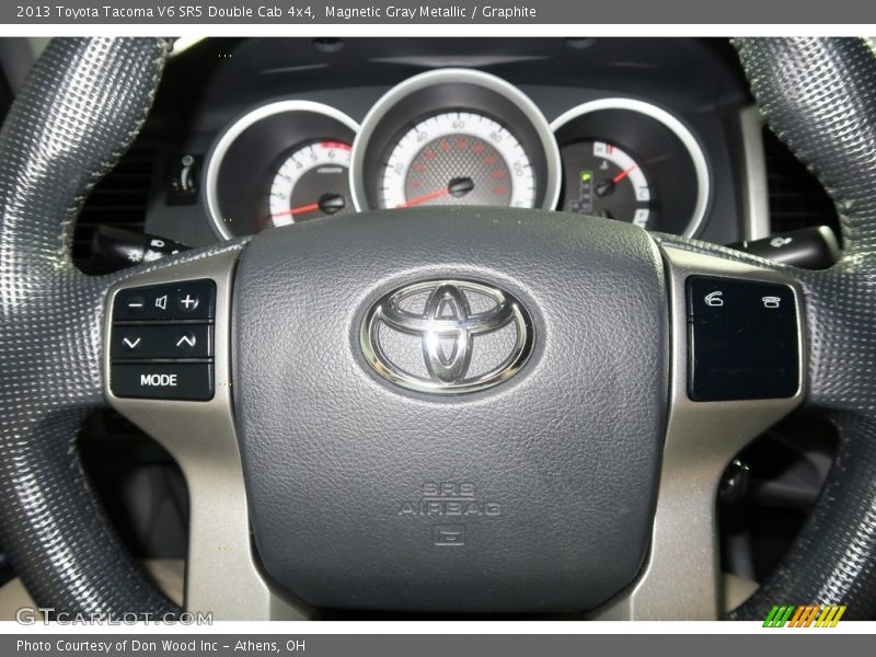 Magnetic Gray Metallic / Graphite 2013 Toyota Tacoma V6 SR5 Double Cab 4x4