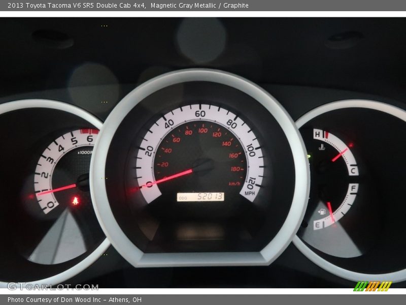 Magnetic Gray Metallic / Graphite 2013 Toyota Tacoma V6 SR5 Double Cab 4x4