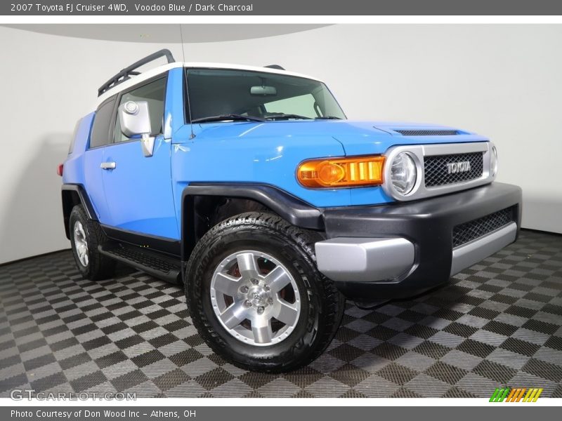 Voodoo Blue / Dark Charcoal 2007 Toyota FJ Cruiser 4WD