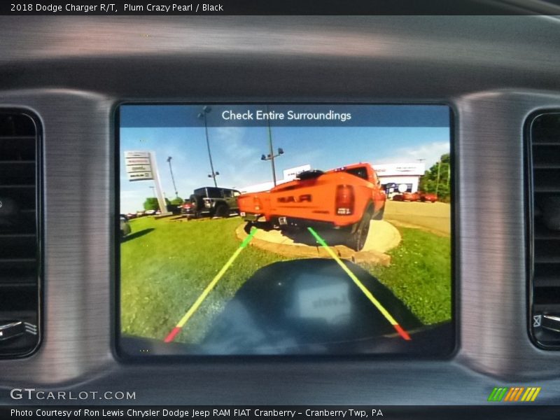 Plum Crazy Pearl / Black 2018 Dodge Charger R/T