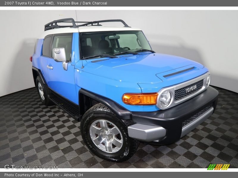 Voodoo Blue / Dark Charcoal 2007 Toyota FJ Cruiser 4WD