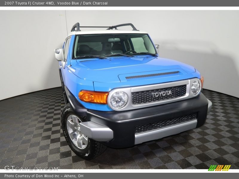 Voodoo Blue / Dark Charcoal 2007 Toyota FJ Cruiser 4WD