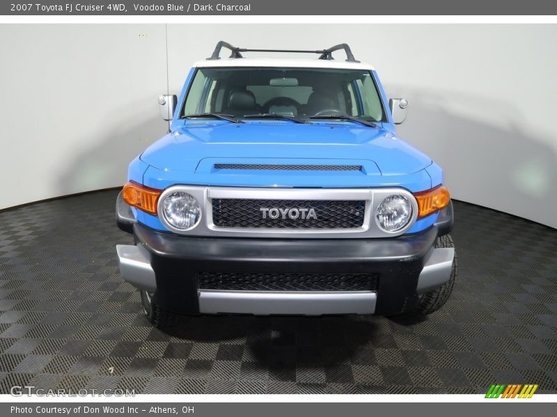 Voodoo Blue / Dark Charcoal 2007 Toyota FJ Cruiser 4WD