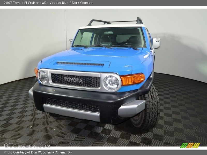 Voodoo Blue / Dark Charcoal 2007 Toyota FJ Cruiser 4WD