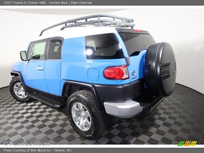 Voodoo Blue / Dark Charcoal 2007 Toyota FJ Cruiser 4WD