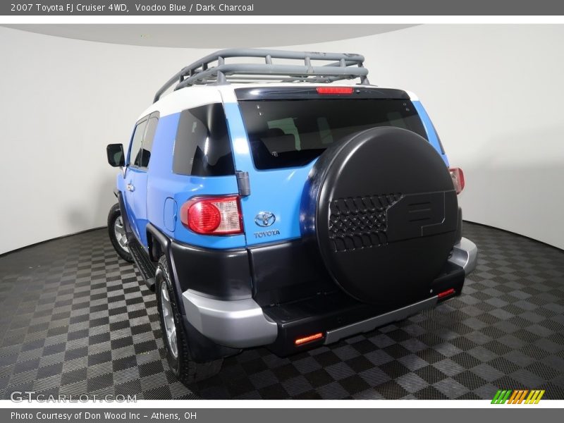 Voodoo Blue / Dark Charcoal 2007 Toyota FJ Cruiser 4WD