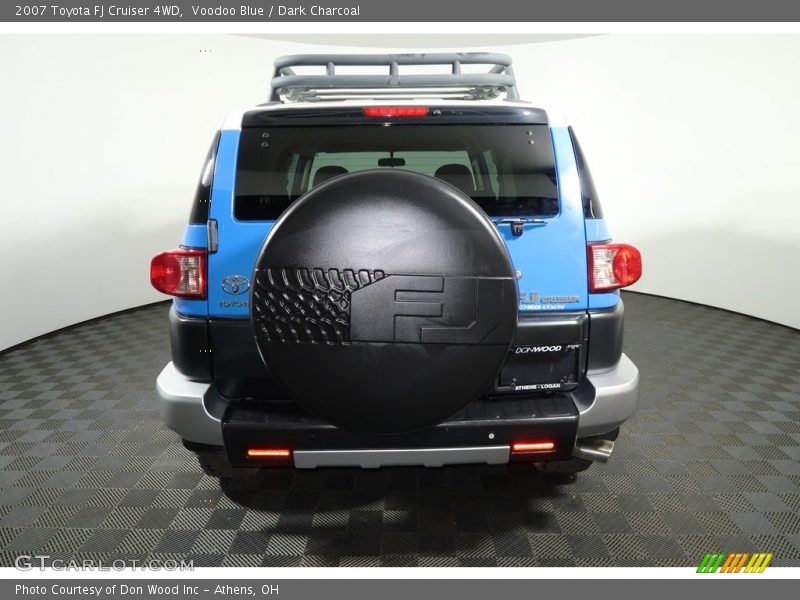 Voodoo Blue / Dark Charcoal 2007 Toyota FJ Cruiser 4WD