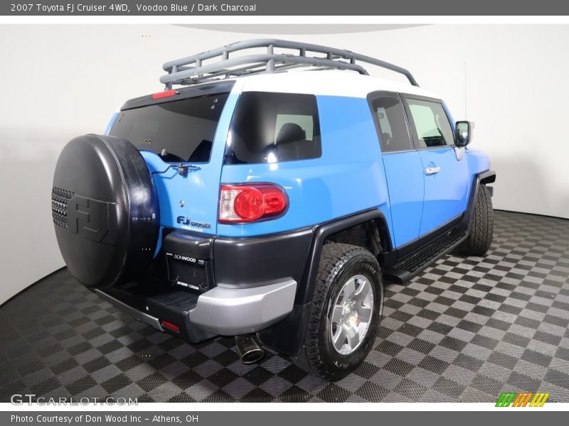 Voodoo Blue / Dark Charcoal 2007 Toyota FJ Cruiser 4WD