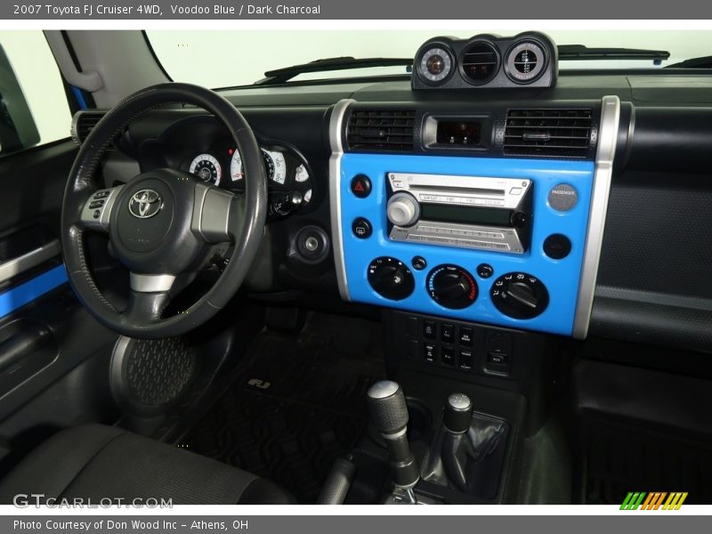 Voodoo Blue / Dark Charcoal 2007 Toyota FJ Cruiser 4WD