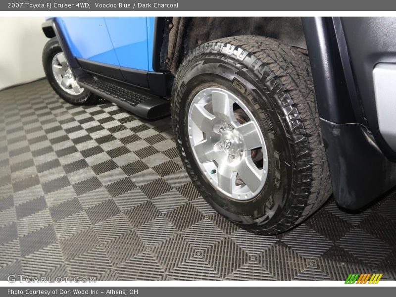 Voodoo Blue / Dark Charcoal 2007 Toyota FJ Cruiser 4WD