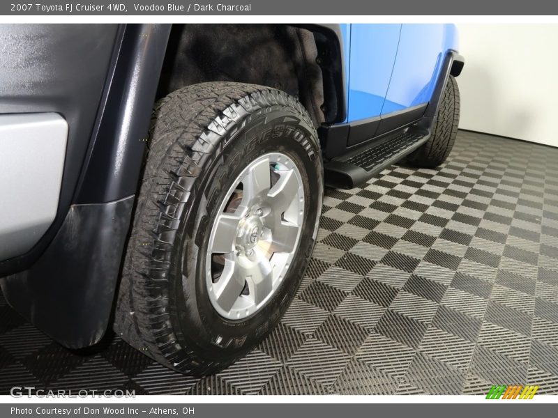 Voodoo Blue / Dark Charcoal 2007 Toyota FJ Cruiser 4WD