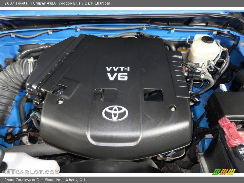 Voodoo Blue / Dark Charcoal 2007 Toyota FJ Cruiser 4WD