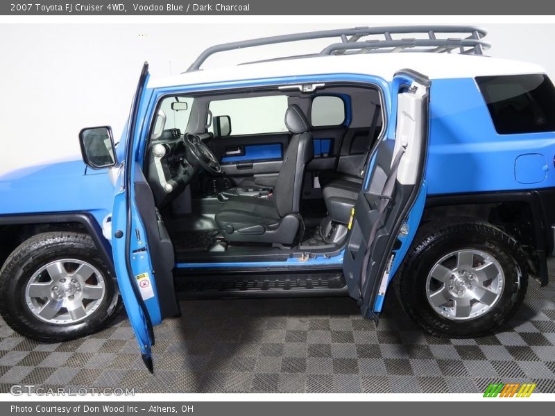 Voodoo Blue / Dark Charcoal 2007 Toyota FJ Cruiser 4WD