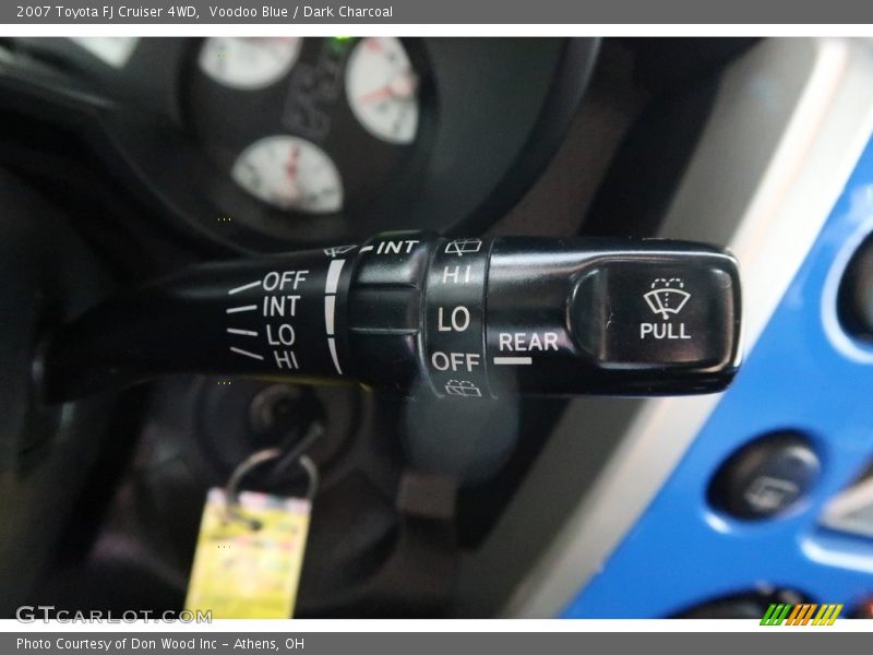 Voodoo Blue / Dark Charcoal 2007 Toyota FJ Cruiser 4WD