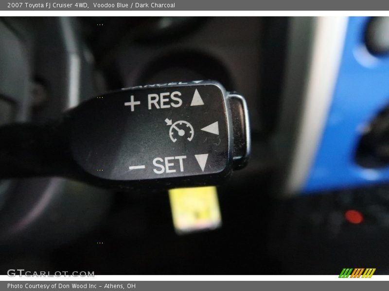 Voodoo Blue / Dark Charcoal 2007 Toyota FJ Cruiser 4WD
