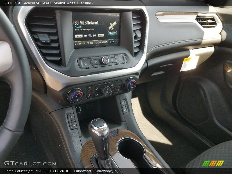 Simmit White / Jet Black 2018 GMC Acadia SLE AWD