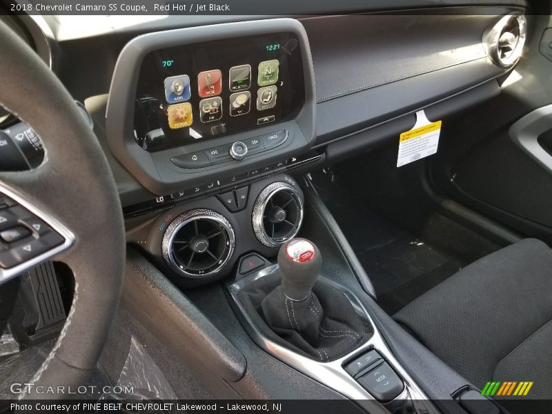 Red Hot / Jet Black 2018 Chevrolet Camaro SS Coupe