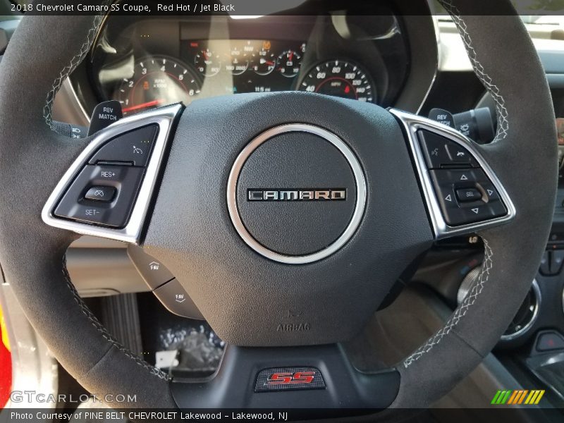 Red Hot / Jet Black 2018 Chevrolet Camaro SS Coupe