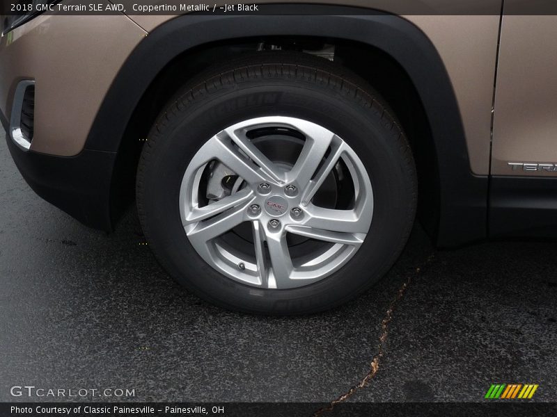 Coppertino Metallic / ­Jet Black 2018 GMC Terrain SLE AWD