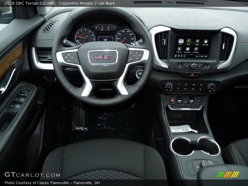 Coppertino Metallic / ­Jet Black 2018 GMC Terrain SLE AWD