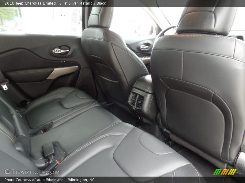 Billet Silver Metallic / Black 2018 Jeep Cherokee Limited
