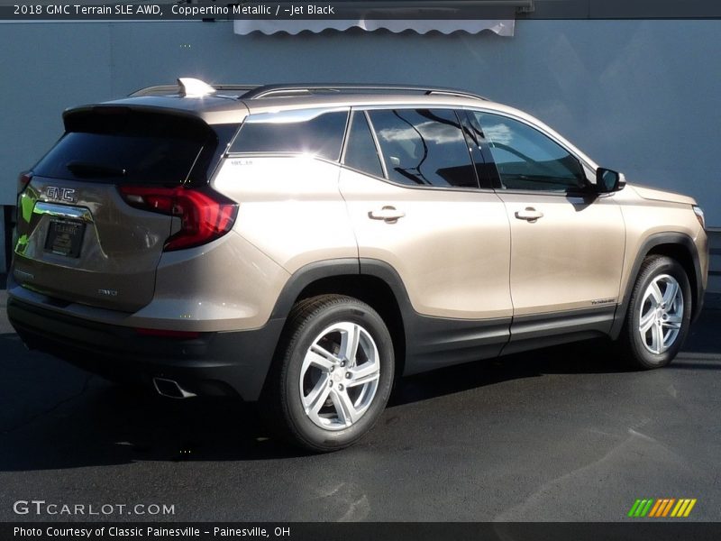 Coppertino Metallic / ­Jet Black 2018 GMC Terrain SLE AWD