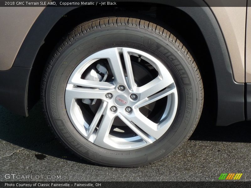 Coppertino Metallic / ­Jet Black 2018 GMC Terrain SLE AWD